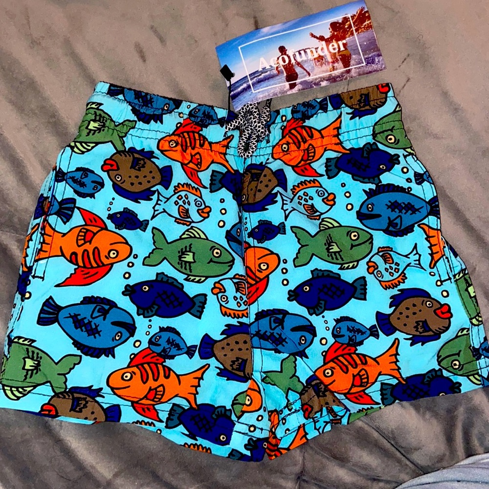 NWT Acofunder boys, swimming trunks
